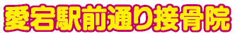 愛宕駅前通り接骨院
